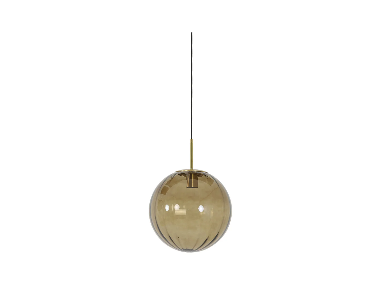 Hanglamp MAGDALA - Ø30x30cm - Bruin