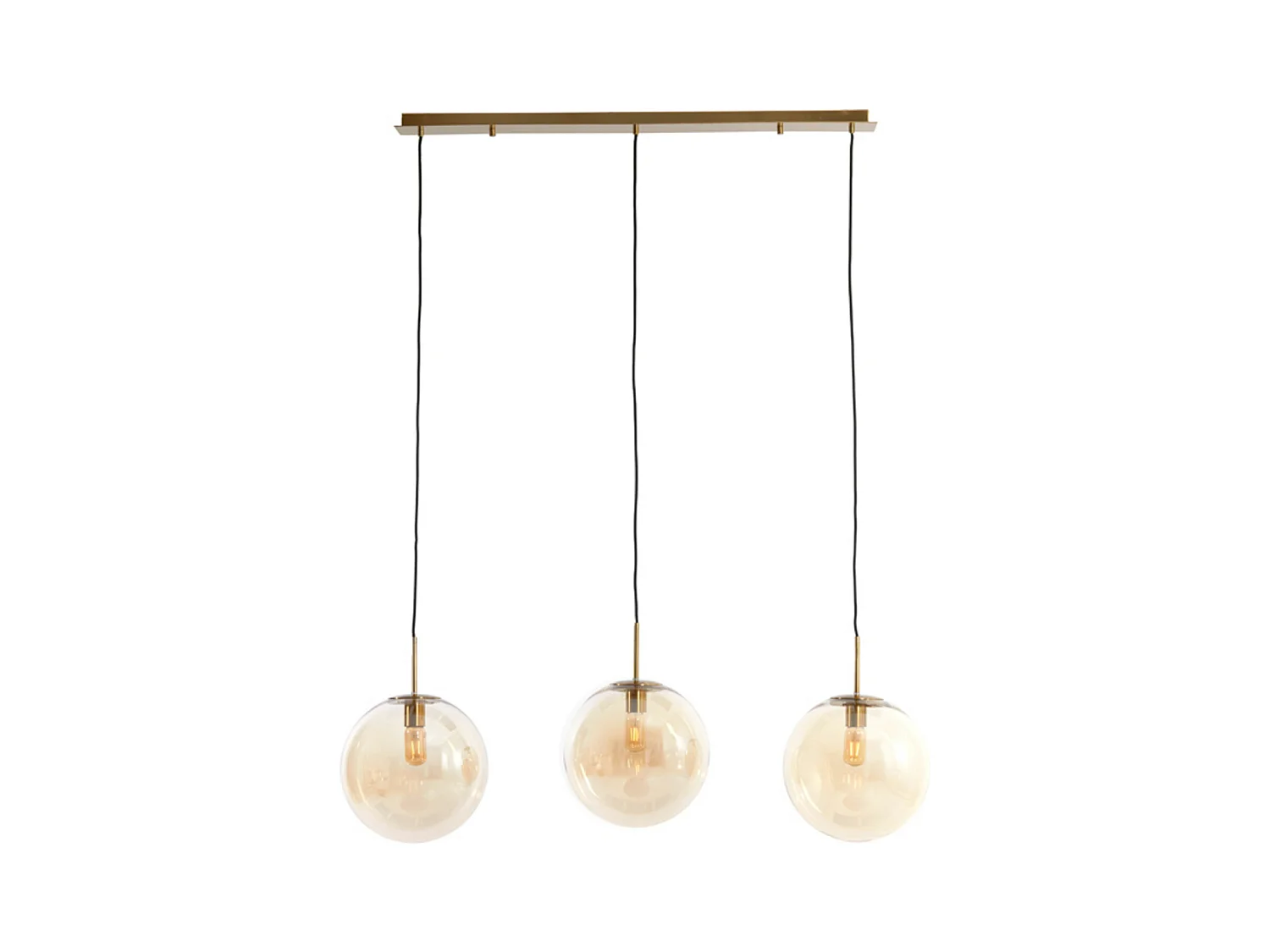 Pendelleuchte MEDINA - 120x30x30cm - Orange