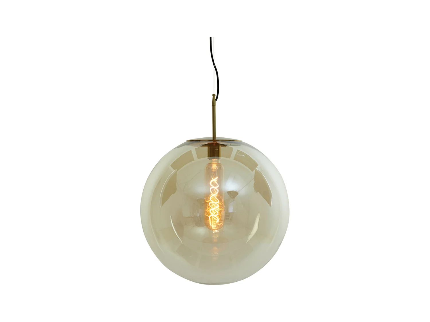 Suspension MEDINA - Ø48x48cm - Doré