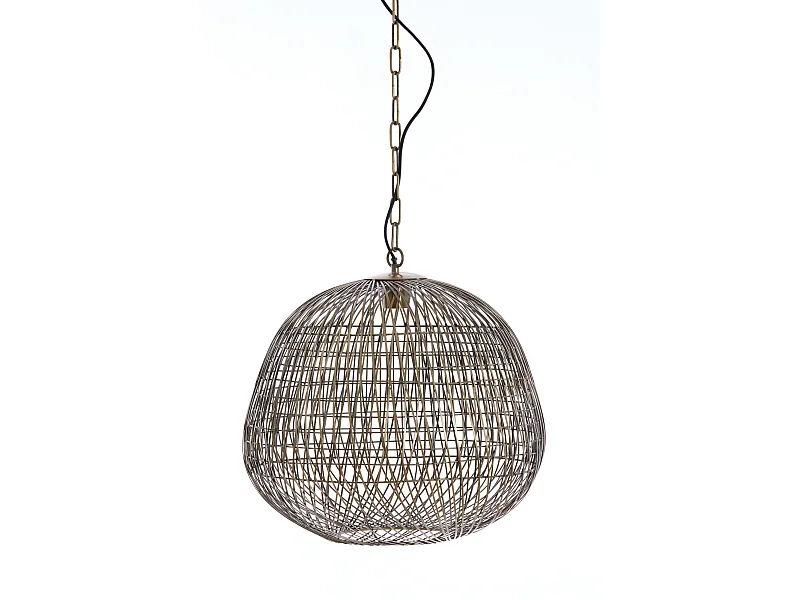 Lampe à suspension ALWINA / Ø50x44cm - Bronze