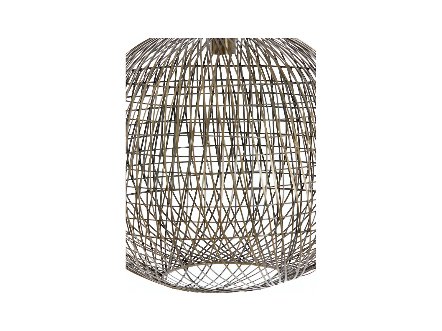 Hängelampe ALWINA - Ø50x44cm - Bronze