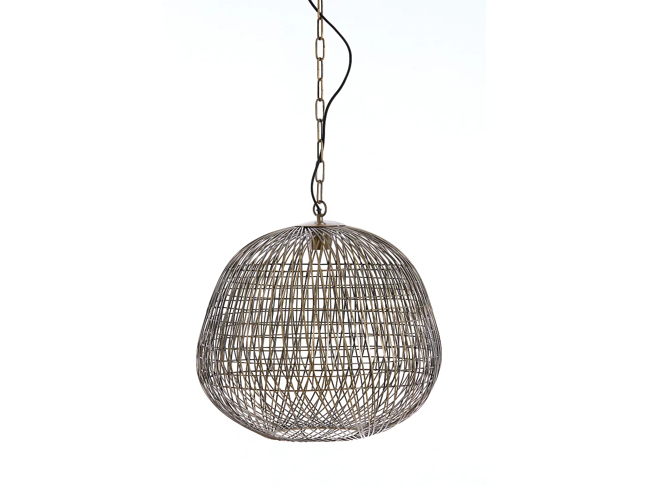 Lampe à suspension ALWINA / Ø50x44cm - Bronze