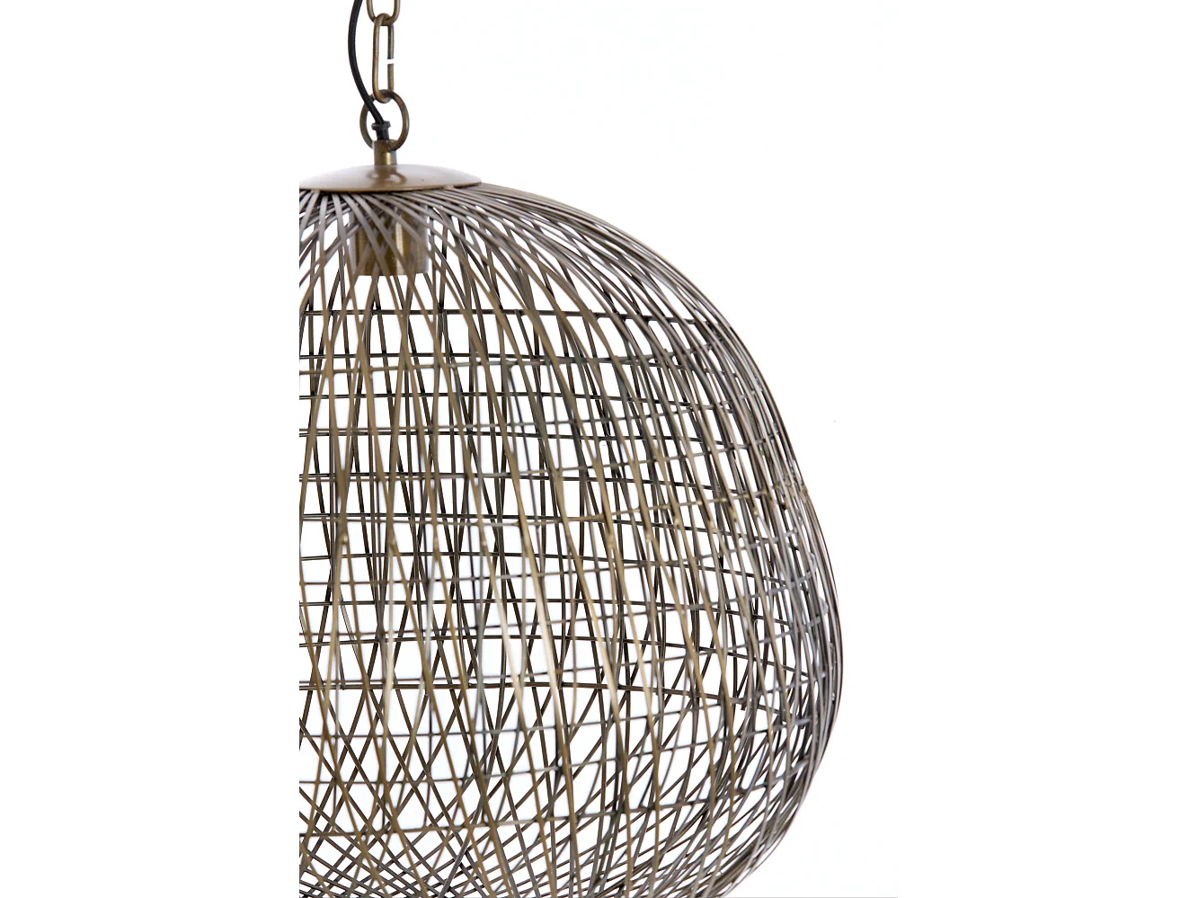 Lampe à suspension ALWINA / Ø50x44cm - Bronze