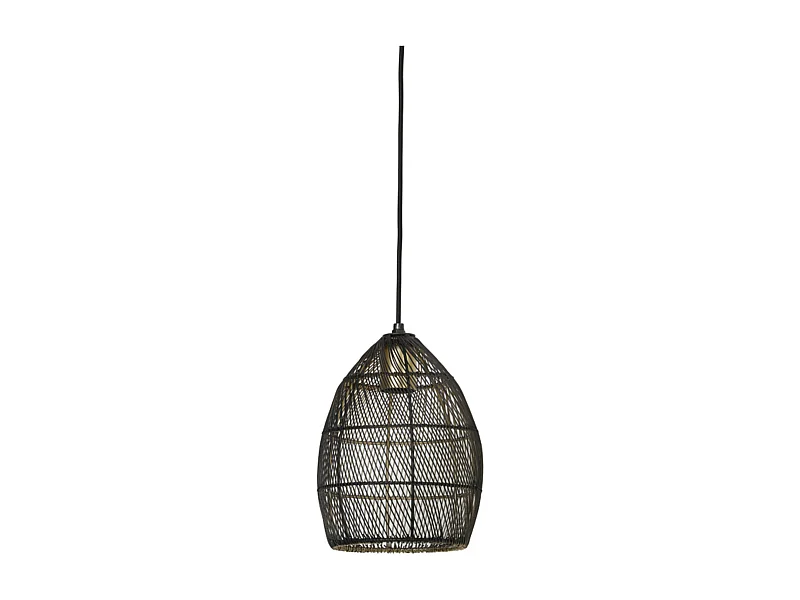 Hanglamp MEYA - Ø20x25cm - Zwart