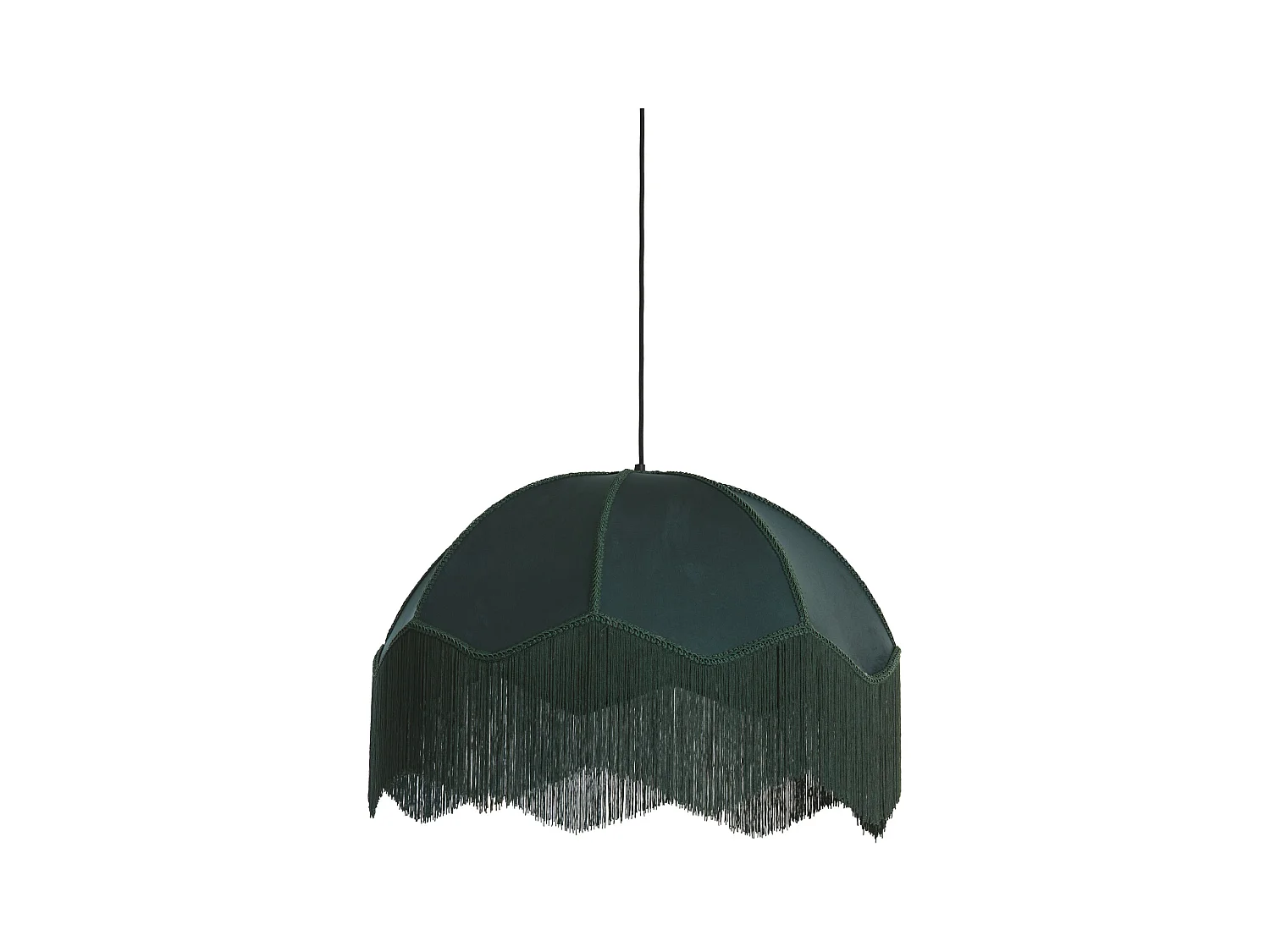 Lampe à suspension MALACIA - Ø60x41cm - Vert