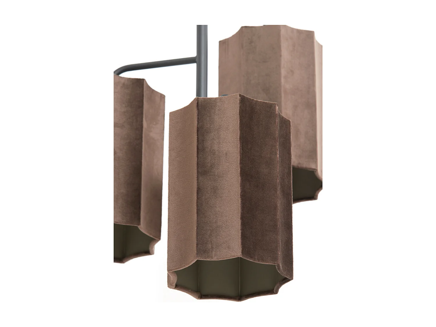 Suspension EDISA - Ø48x25cm - Marron