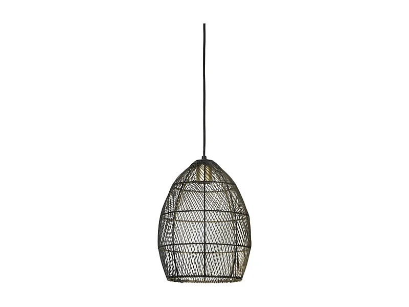 Suspension MEYA - Ø23x31cm - Noir