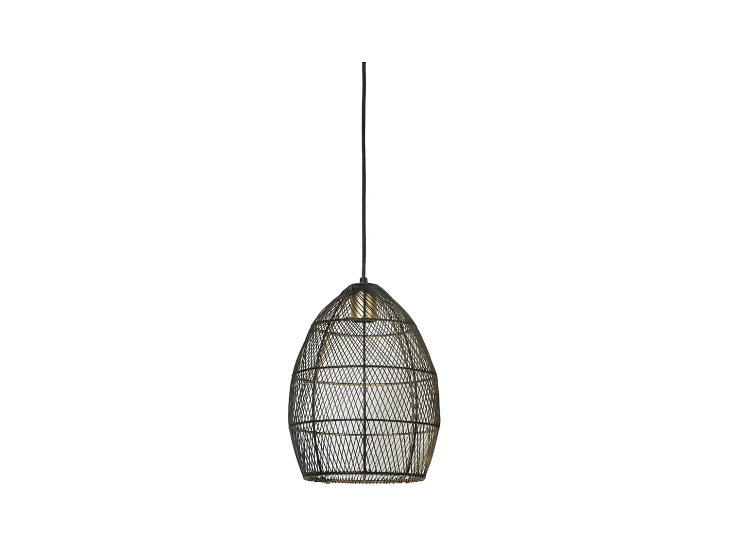 Suspension MEYA - Ø23x31cm - Noir