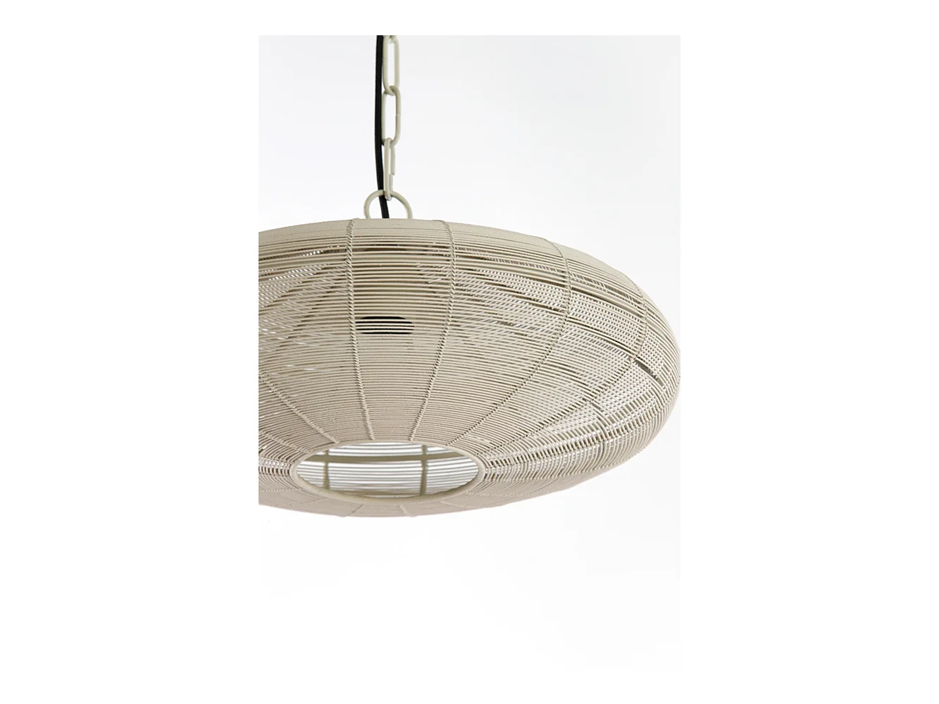 Suspension BAHOTO - Ø40x18cm - Blanc