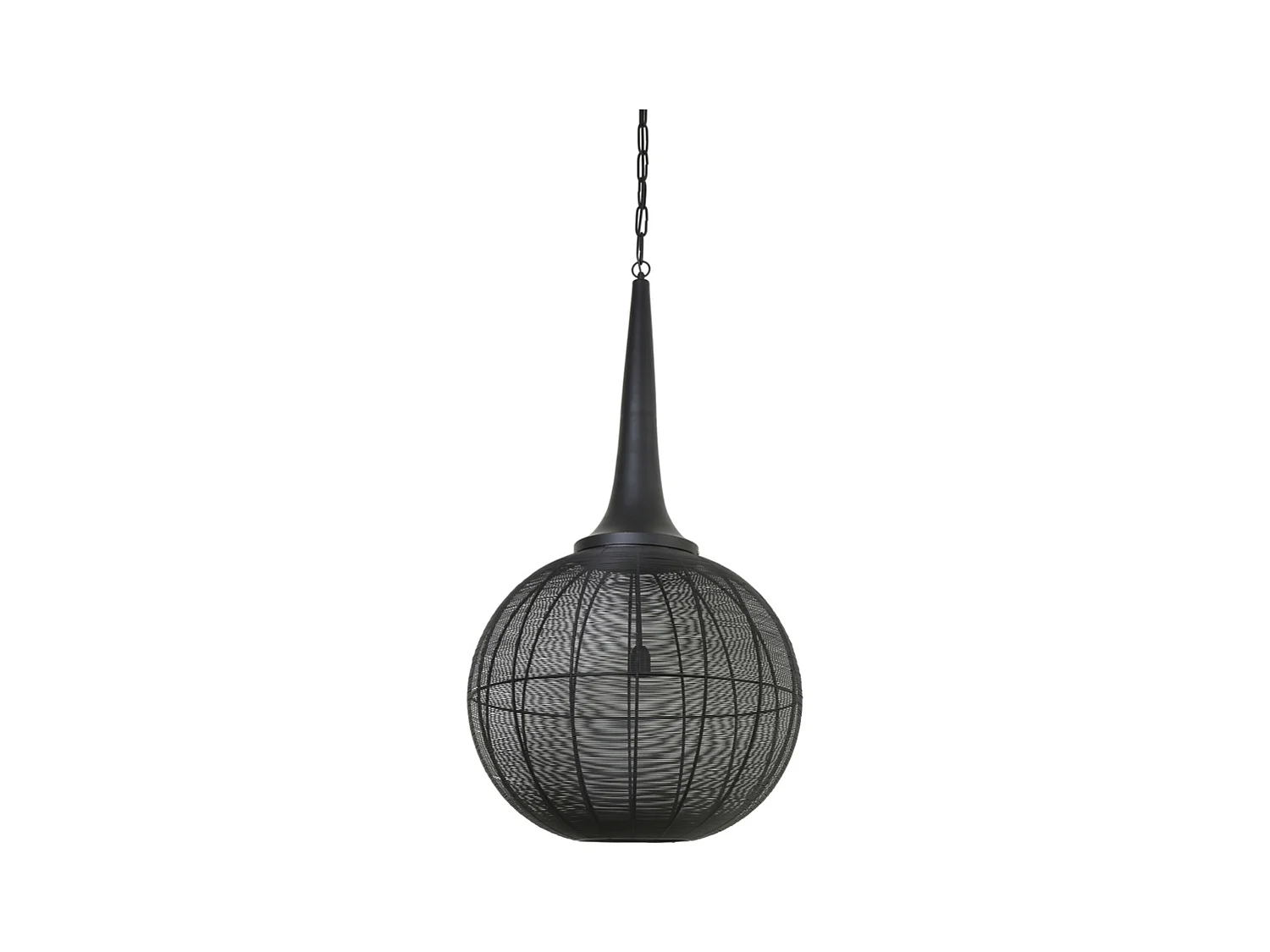 Pendelleuchte ADRIENNE - Ø57x112cm - Schwarz