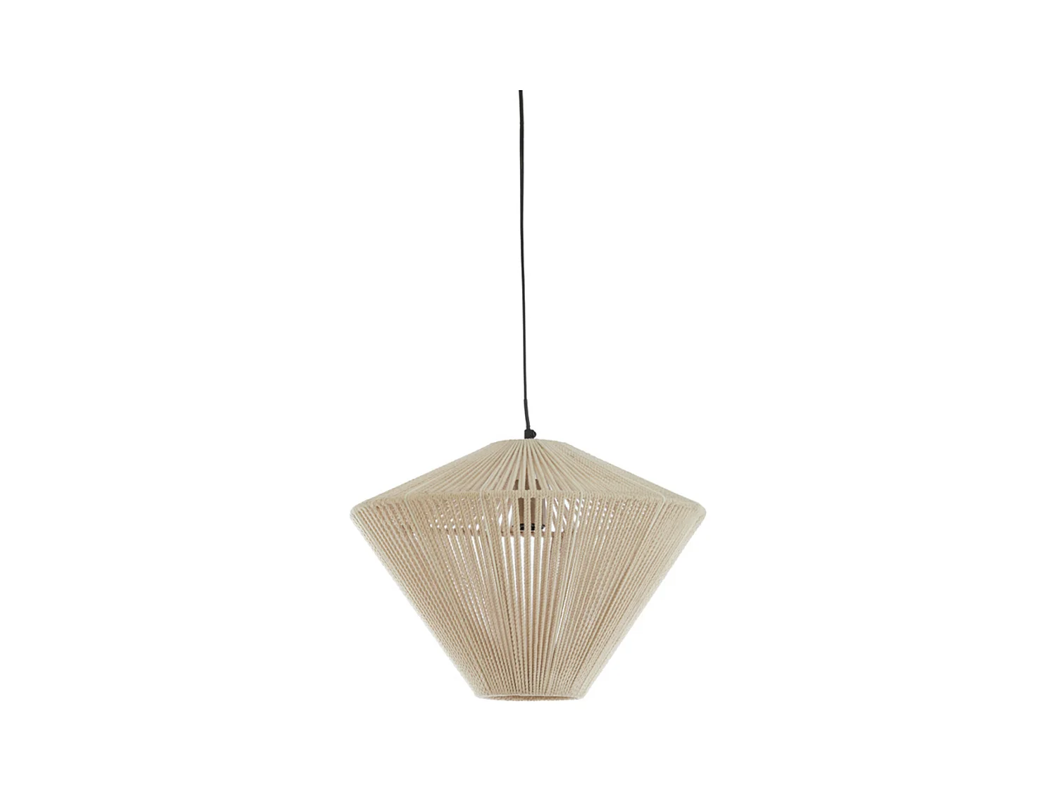 Hanglamp FELIDA - Ø42x32cm - Bruin