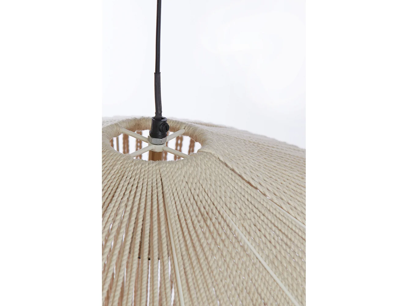 Hanglamp FELIDA - Ø42x32cm - Bruin