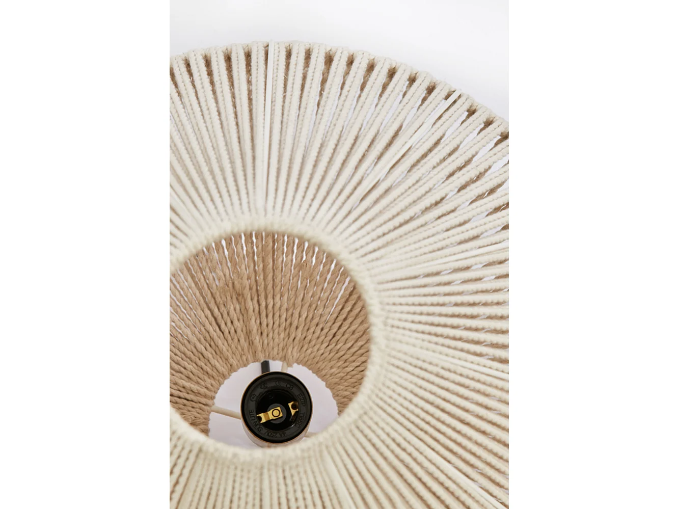 Suspension FELIDA - Ø42x32cm - Marron