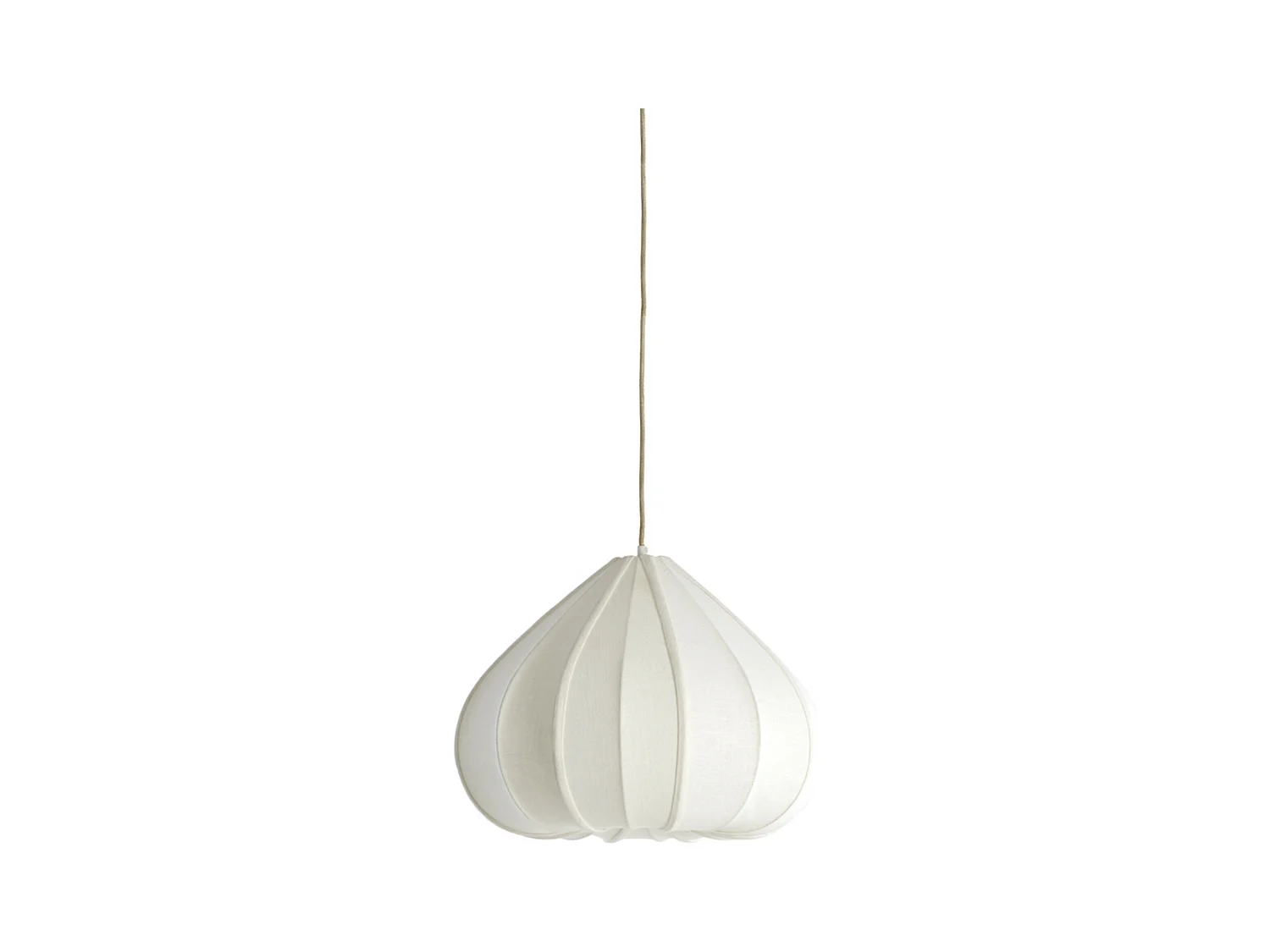Suspension ZUBEDA - Ø49x36cm - Blanc
