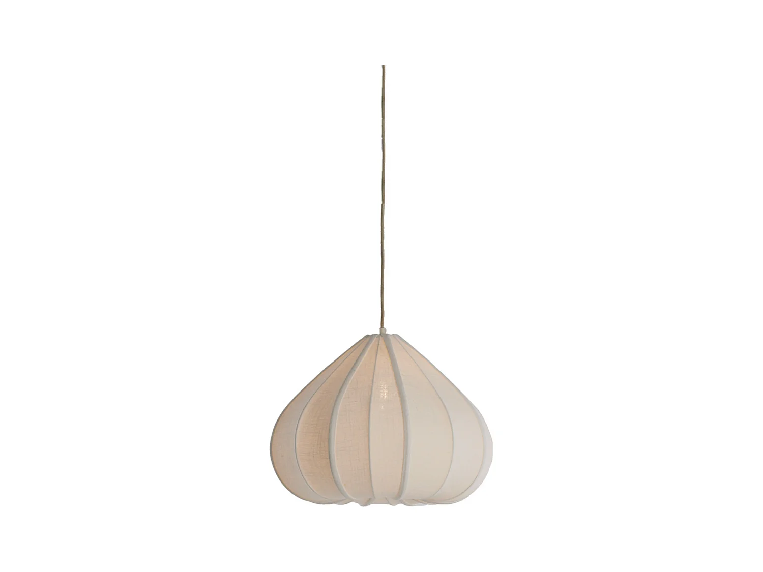 Suspension ZUBEDA - Ø49x36cm - Blanc