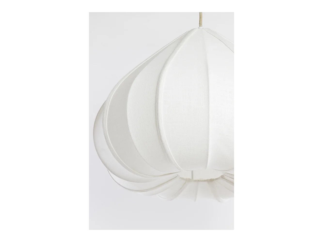 Suspension ZUBEDA - Ø49x36cm - Blanc