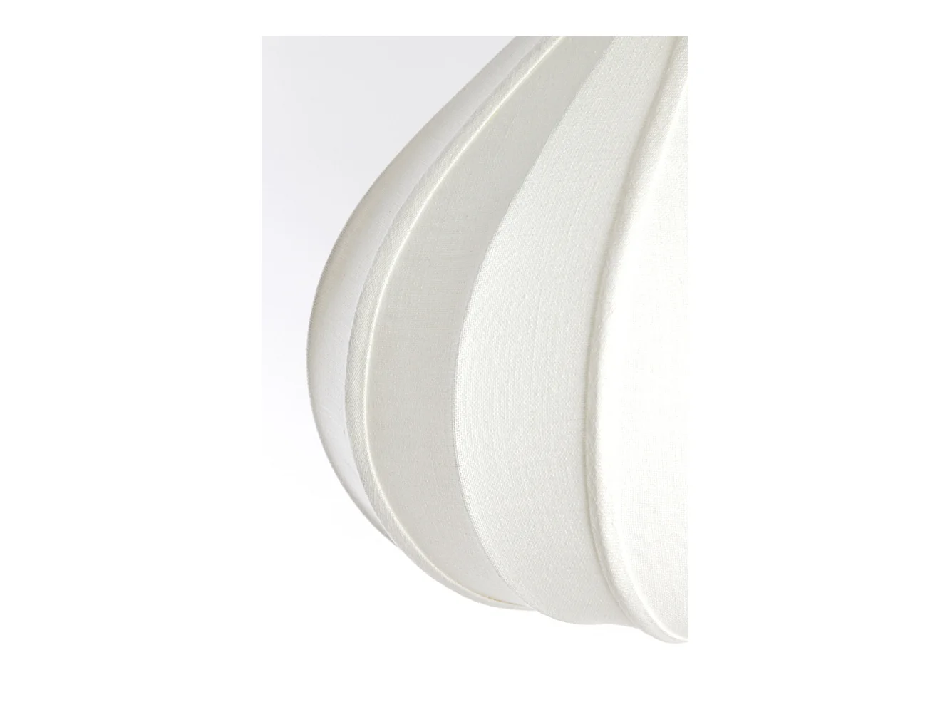 Suspension ZUBEDA - Ø49x36cm - Blanc