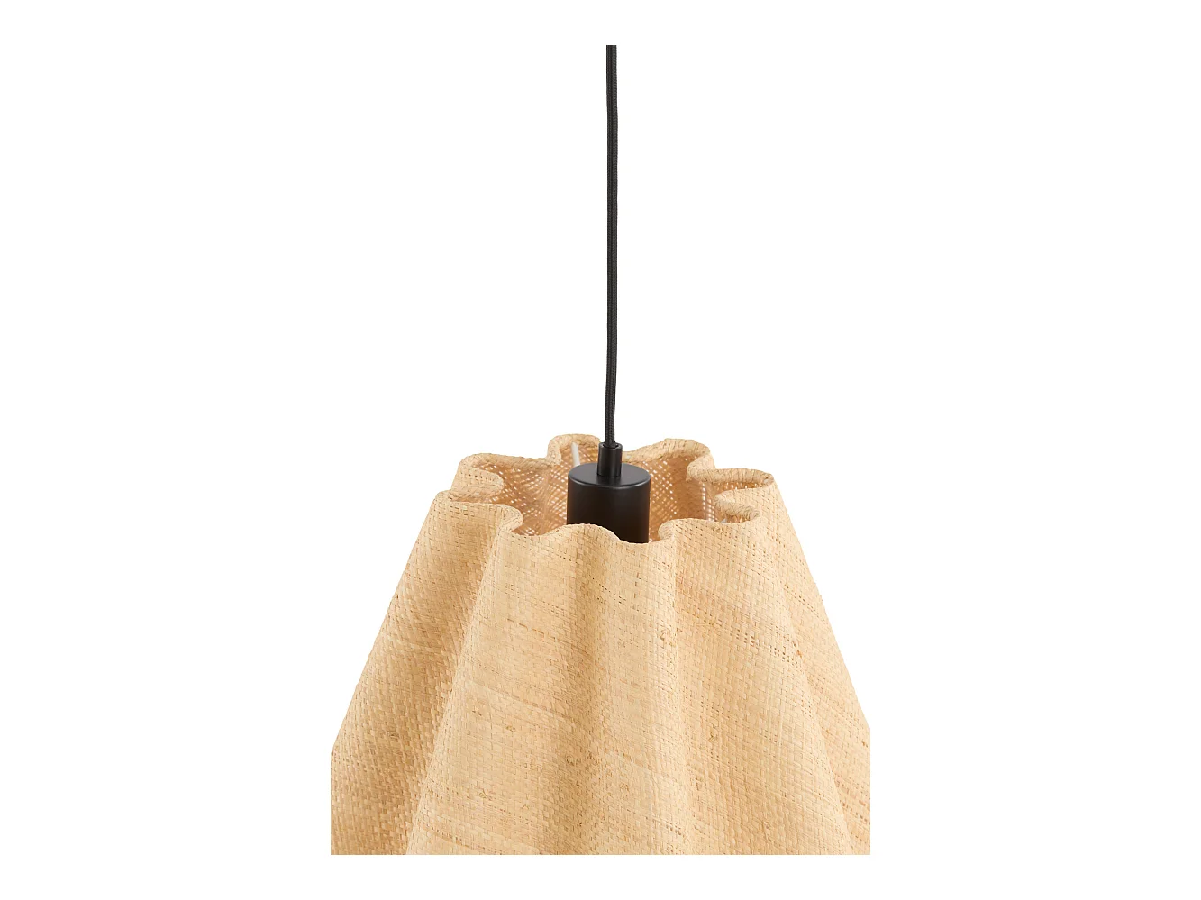 Suspension BEZAHA - Ø40x36cm - Marron