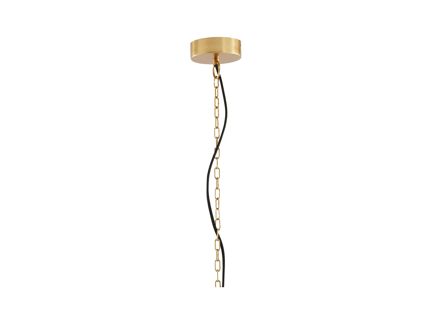 Lampe à suspension CETARA - Ø33x38cm - Marron