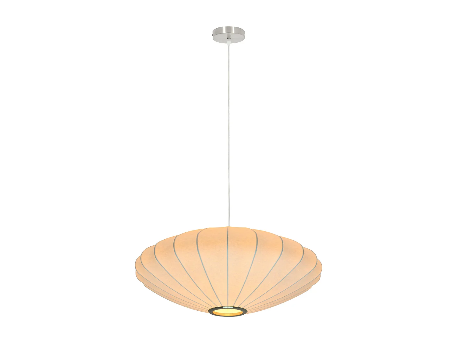 Suspension FAY - Ø60x26cm - Blanc
