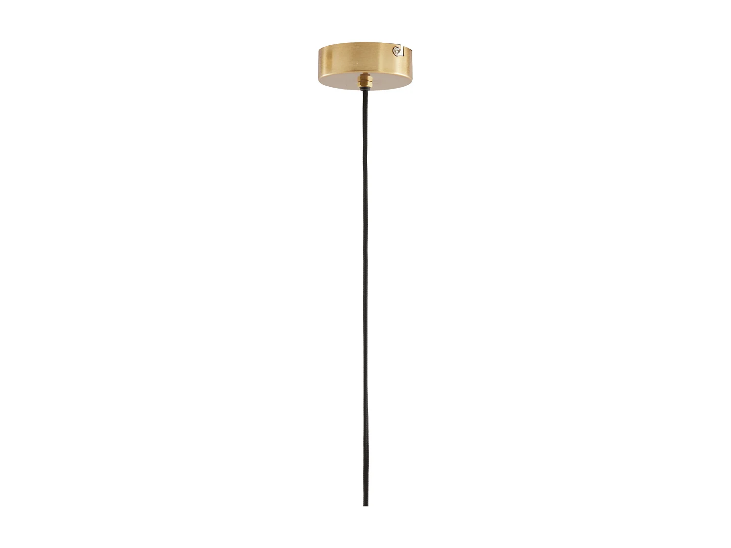 Lampe à suspension CETARA - Ø26x28cm - Marron