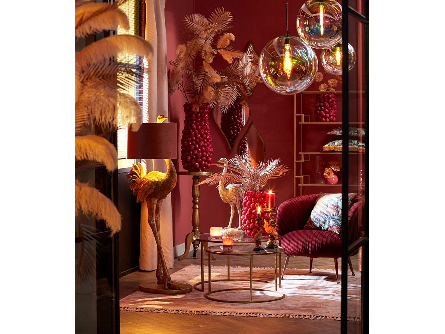 Suspension MEDINA - Ø48x48cm - Multicolore