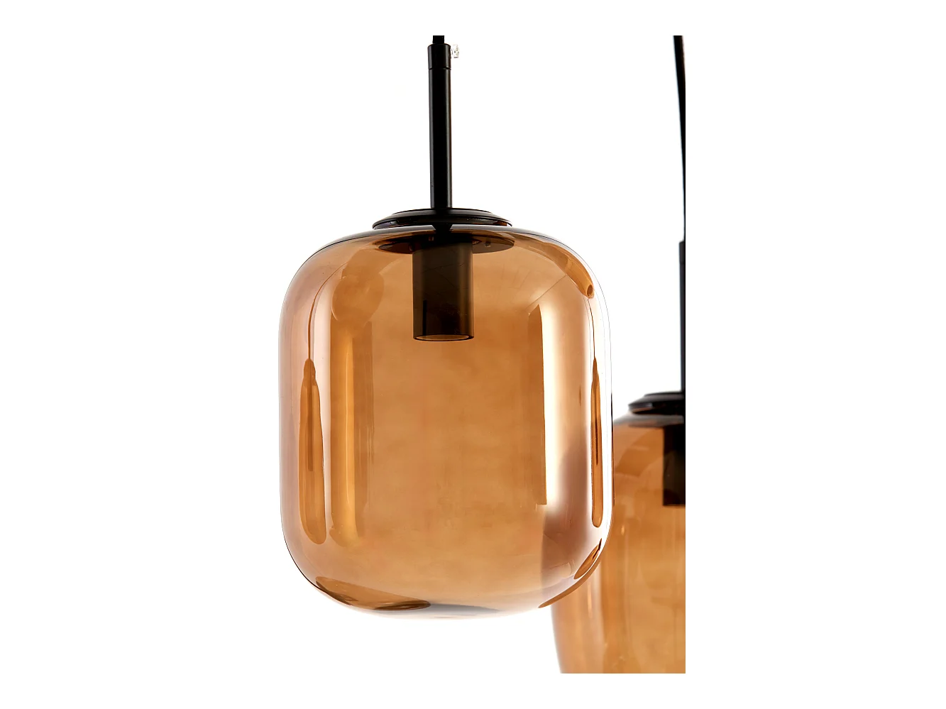 Suspension MEZZA - 120x18x23cm - Marron