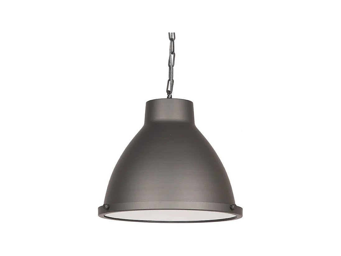 Suspension Industrie - Acier Brûlé - Métal