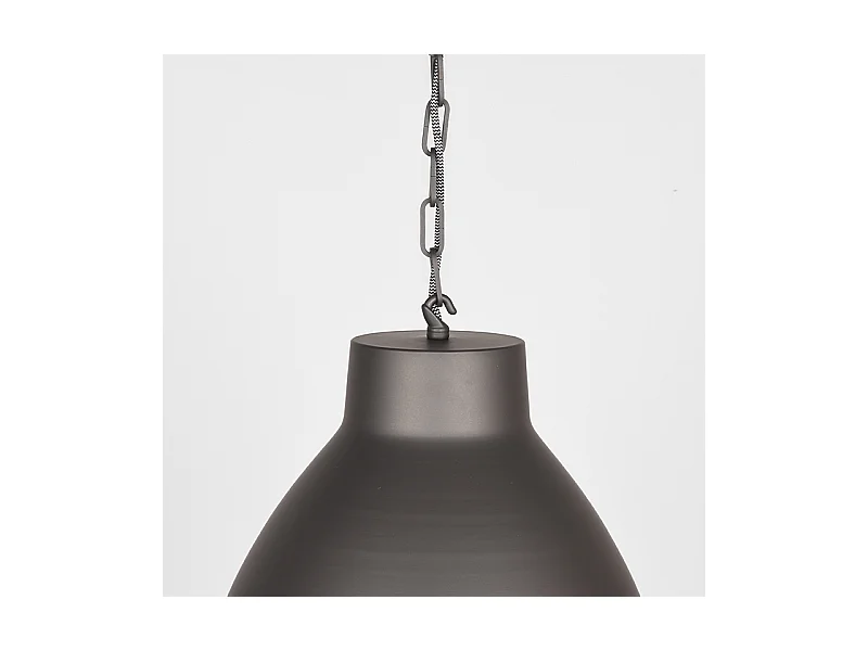 Suspension Industrie - Acier Brûlé - Métal