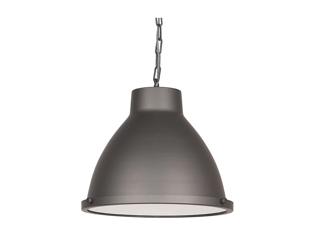 Lámpara colgante Industria - Acero quemado - Metal