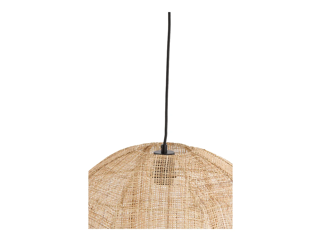 Hängelampe MACUL - Ø50x31cm - Braun