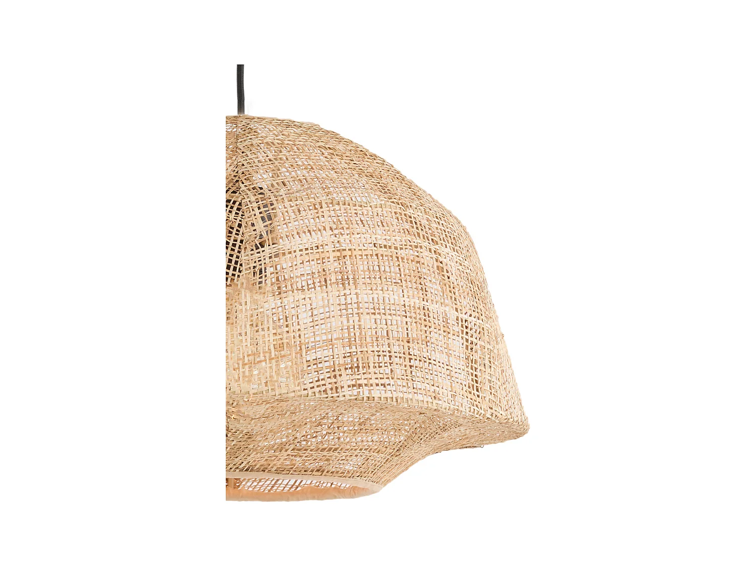 Hängelampe MACUL - Ø50x31cm - Braun