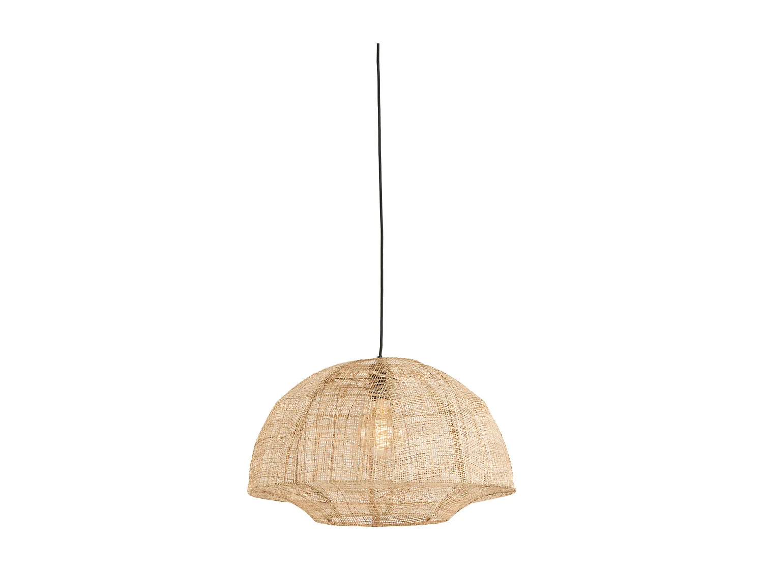 Suspension MACUL - Ø50x31cm - Marron