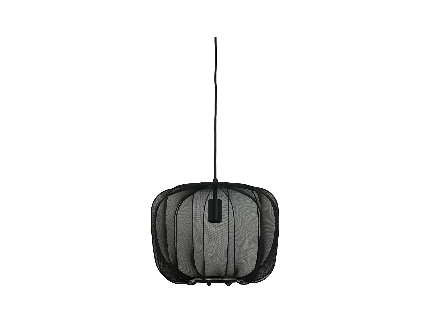 Hanglamp PLUMERIA - Ø40x30cm - Zwart