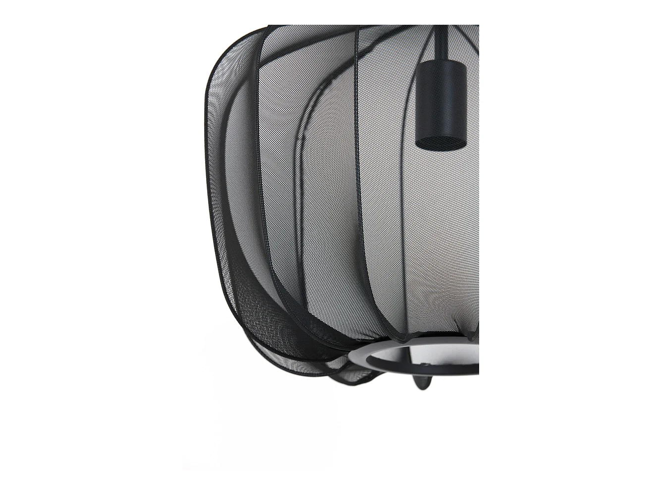 Hanglamp PLUMERIA - Ø40x30cm - Zwart