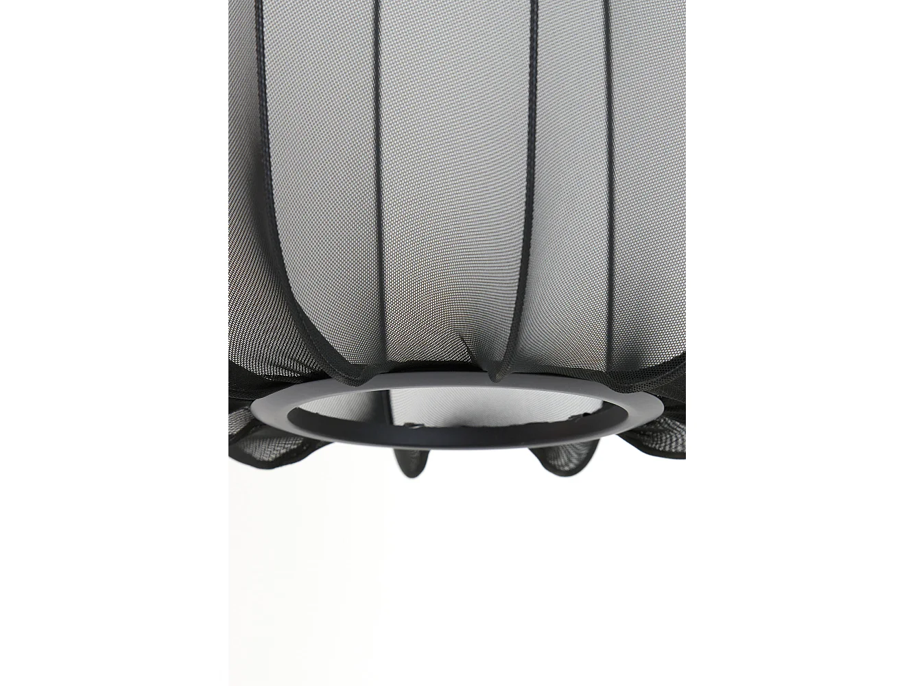 Hanglamp PLUMERIA - Ø40x30cm - Zwart