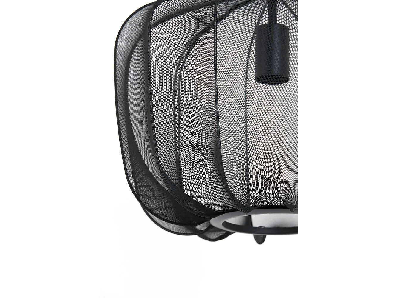 Suspension PLUMERIA - Ø40x30cm - Noir