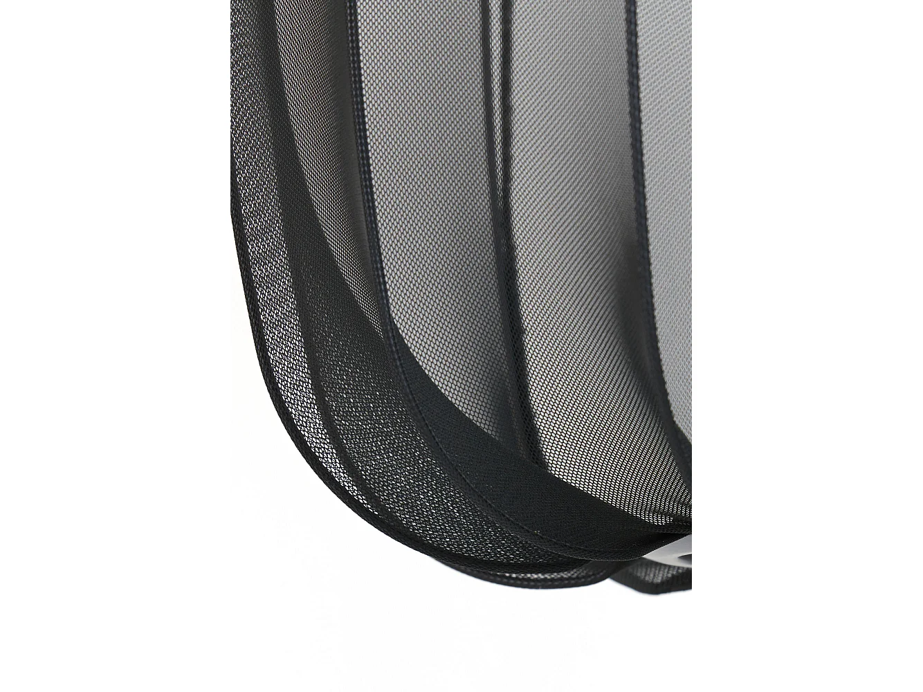 Suspension PLUMERIA - Ø40x30cm - Noir