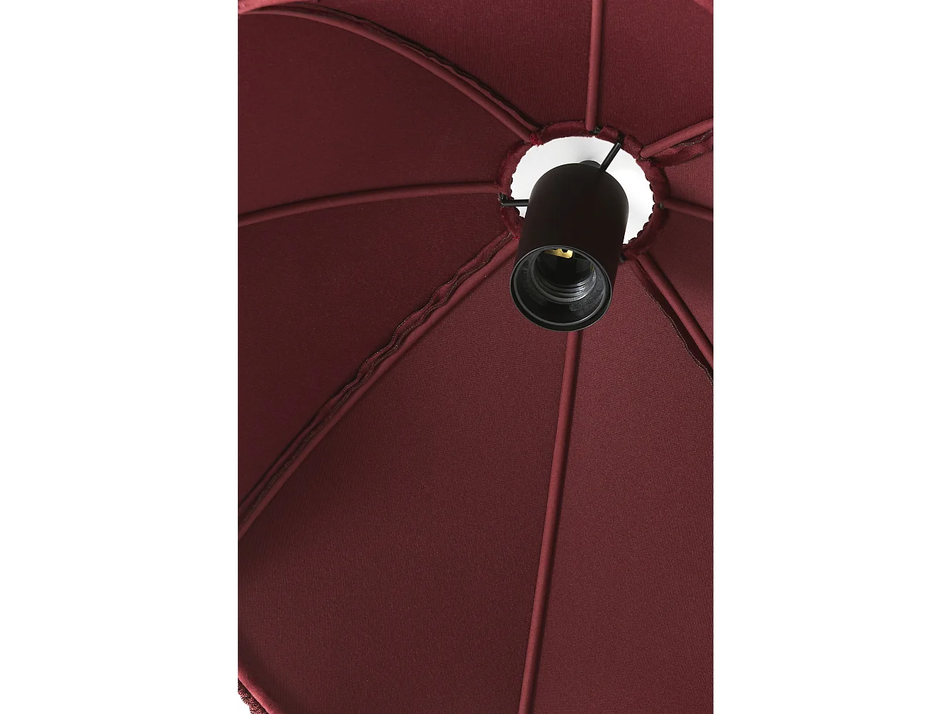 Lampe à suspension MALACIA - Ø40x33cm - Rouge