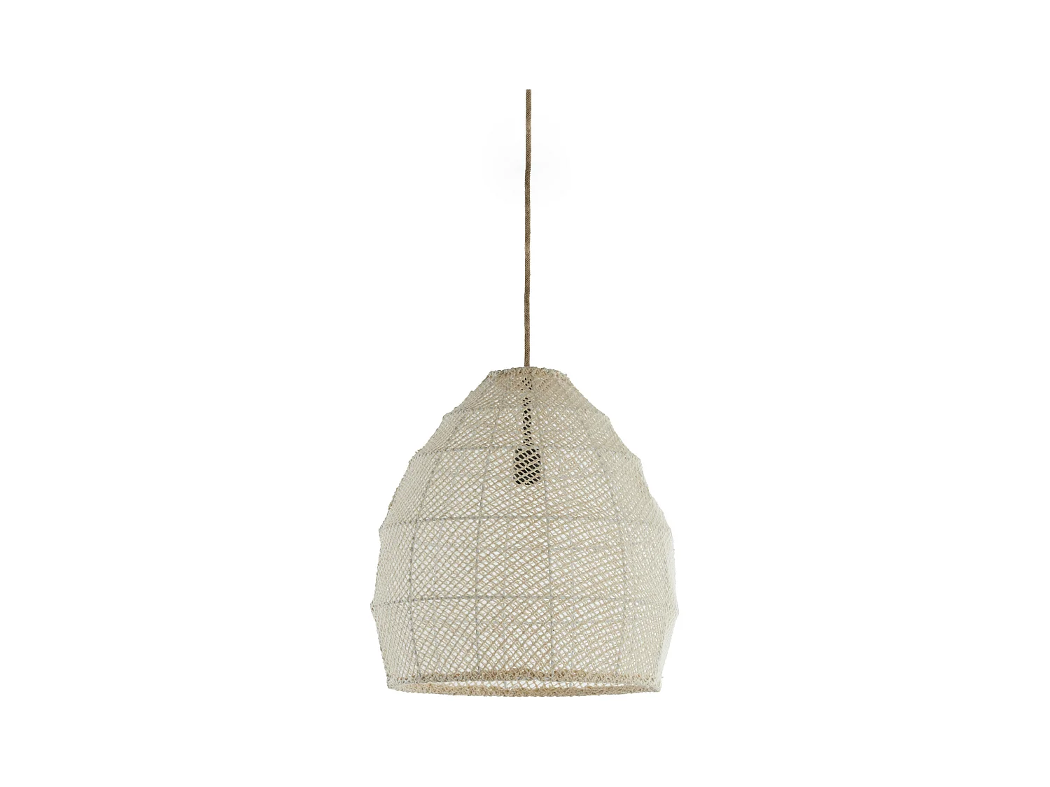 Suspension MAKASSAR - Ø42x42cm - Blanc