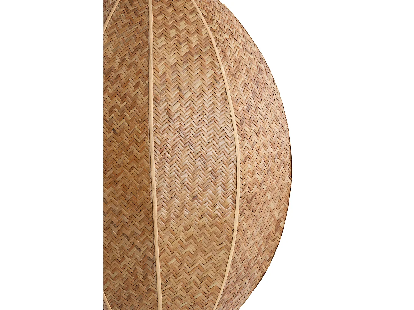 Suspension MILATOS - Ø38x51cm - Marron