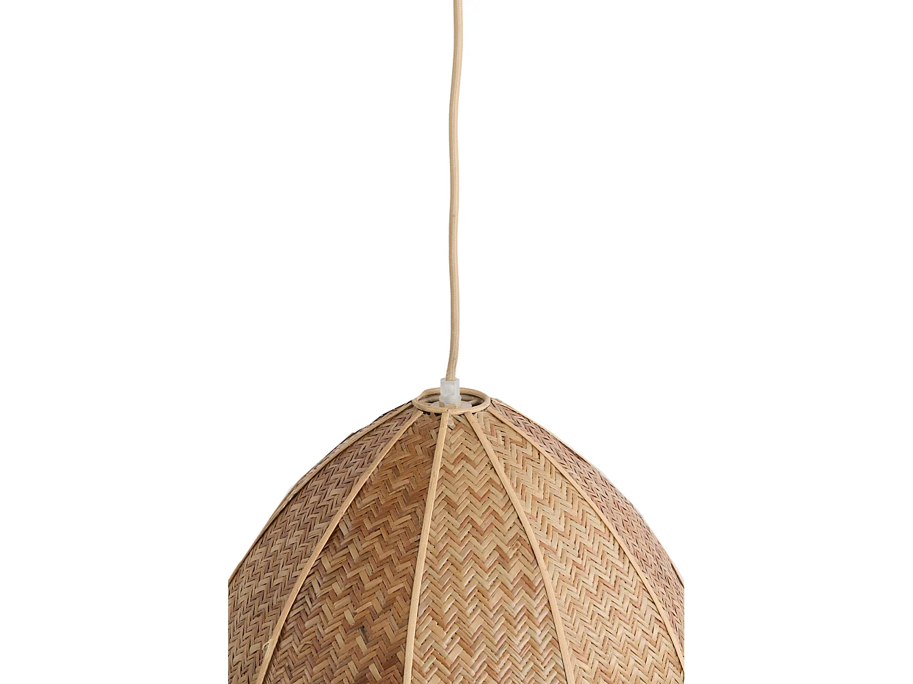 Suspension MILATOS - Ø38x51cm - Marron