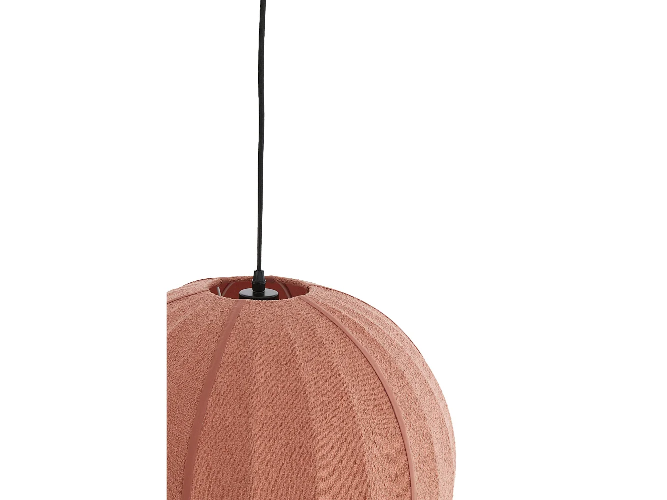 Suspension ZAGORI - Ø35x33cm - Rouge