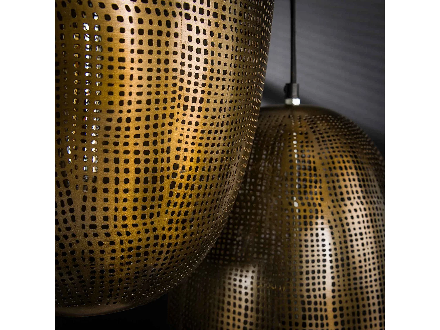 Pendelleuchte 3L Cosmic - Abgestuft - Bronze Antik