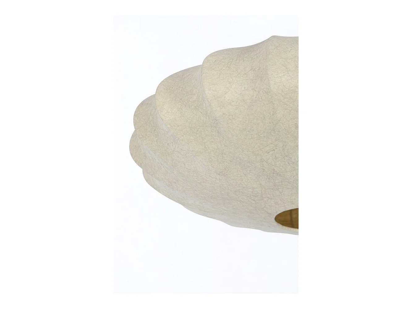 Suspension FAY - Ø50x22cm - Marron