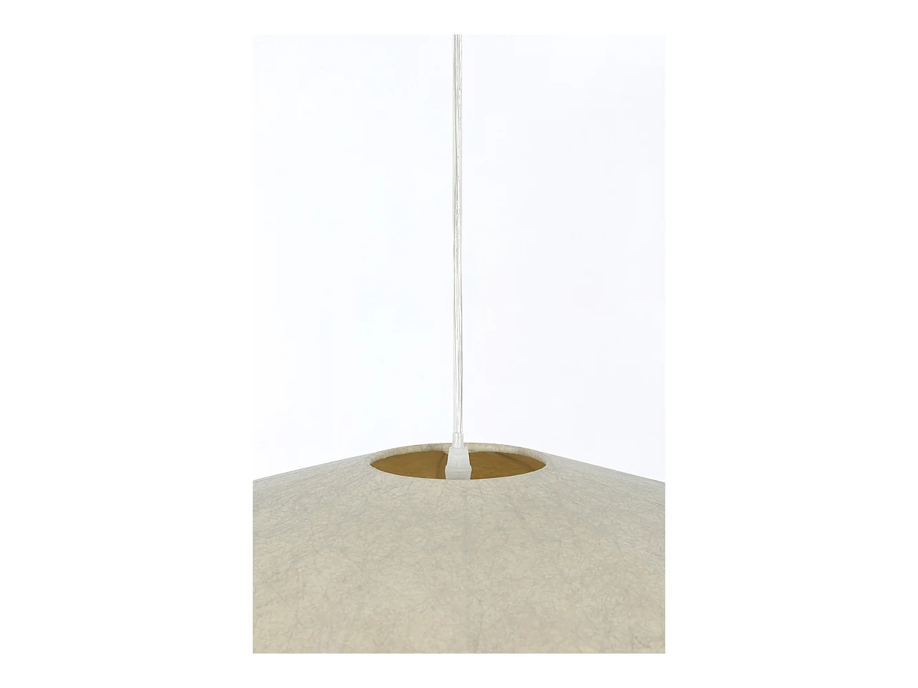 Pendelleuchte FAY - Ø50x22cm - Braun