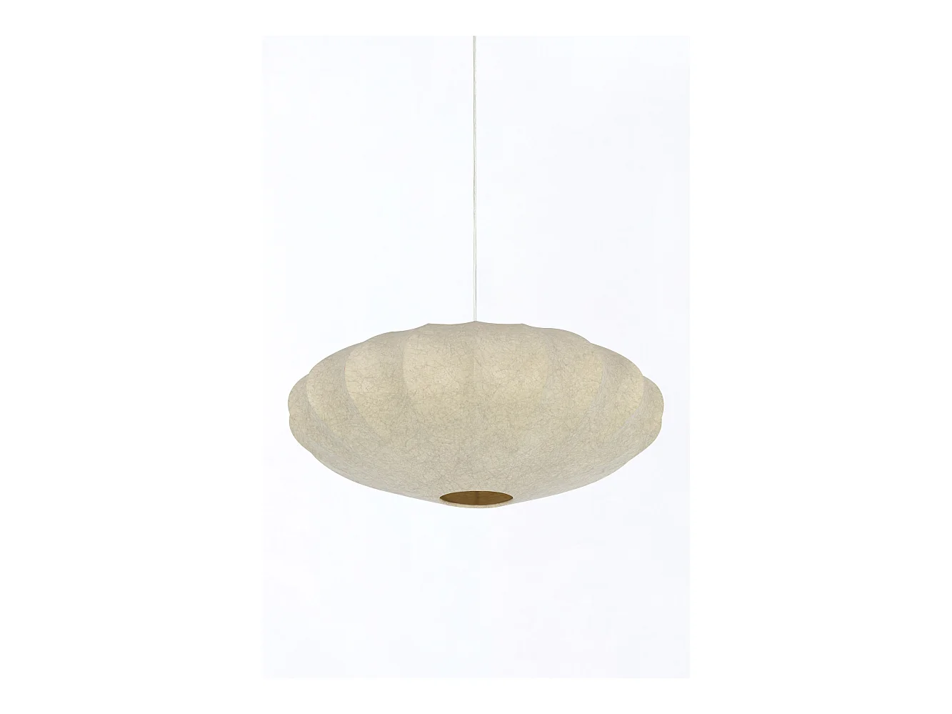 Pendelleuchte FAY - Ø50x22cm - Braun