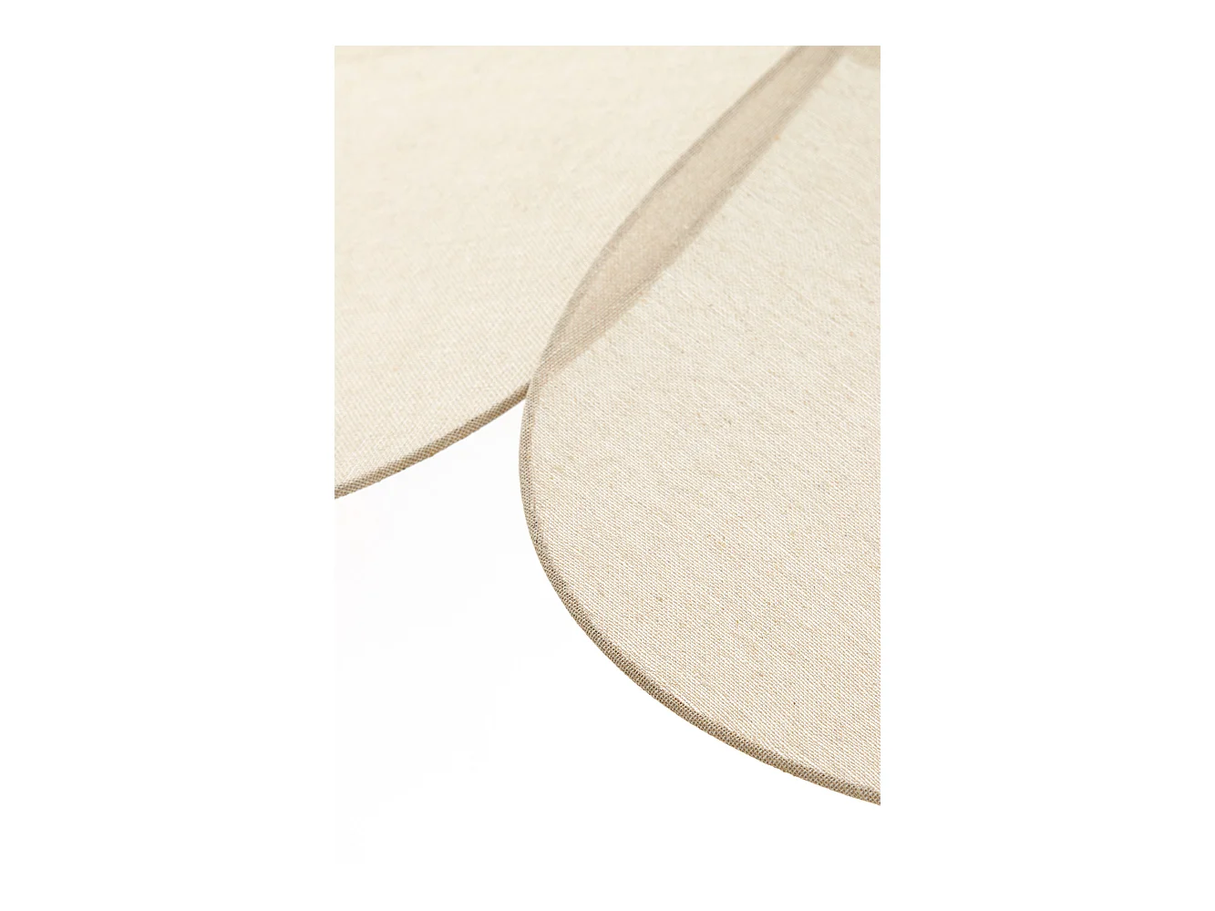 Lámpara colgante FYANO - Ø79x20cm - Marrón