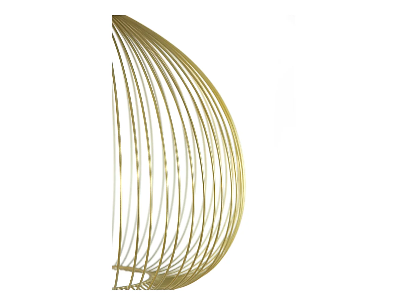 Suspension RILANA - Ø45x45cm - Doré