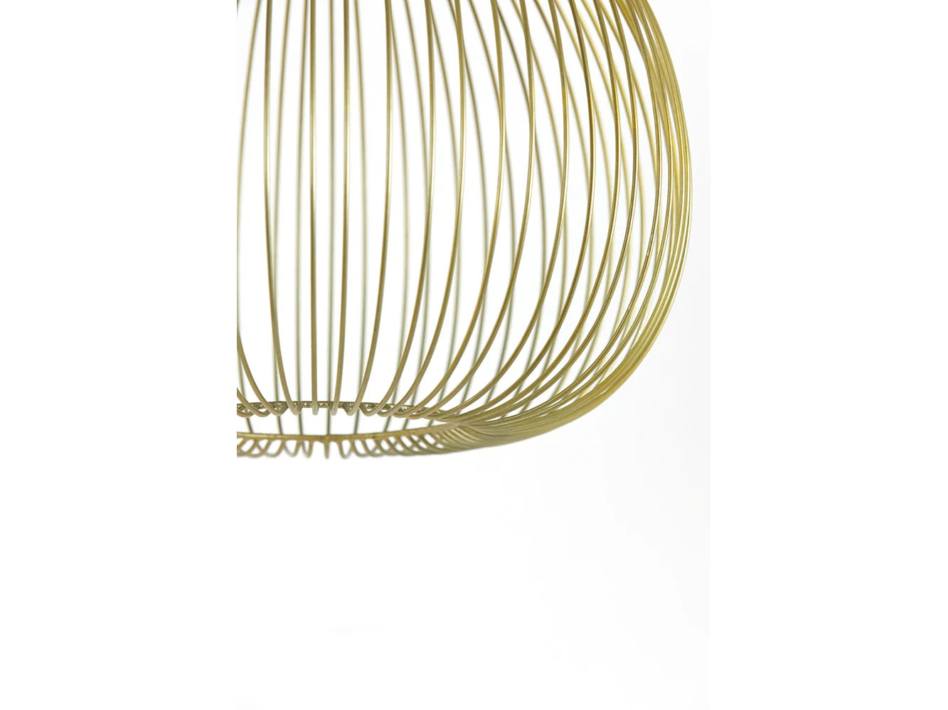 Suspension RILANA - Ø45x45cm - Doré